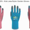 With Garden Kids Gardening Gloves Size 6, Ages 5-7
