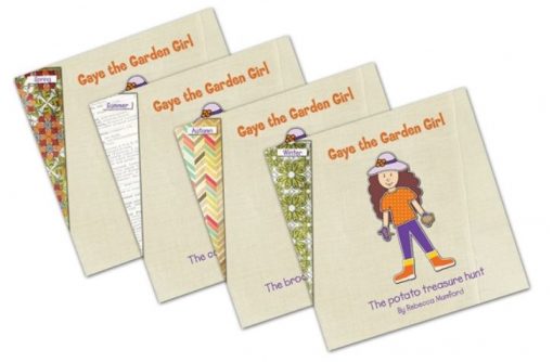 Gaye the Garden Girl Book Set by Rebecca Mumford